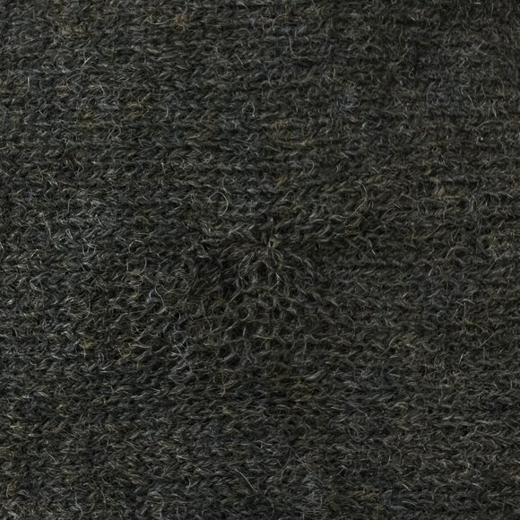 Vintage 100% Wool Zig Zag Knit Sweater Eclectic Grandpa Scandinavian 70s 80s - Picture 7 of 8